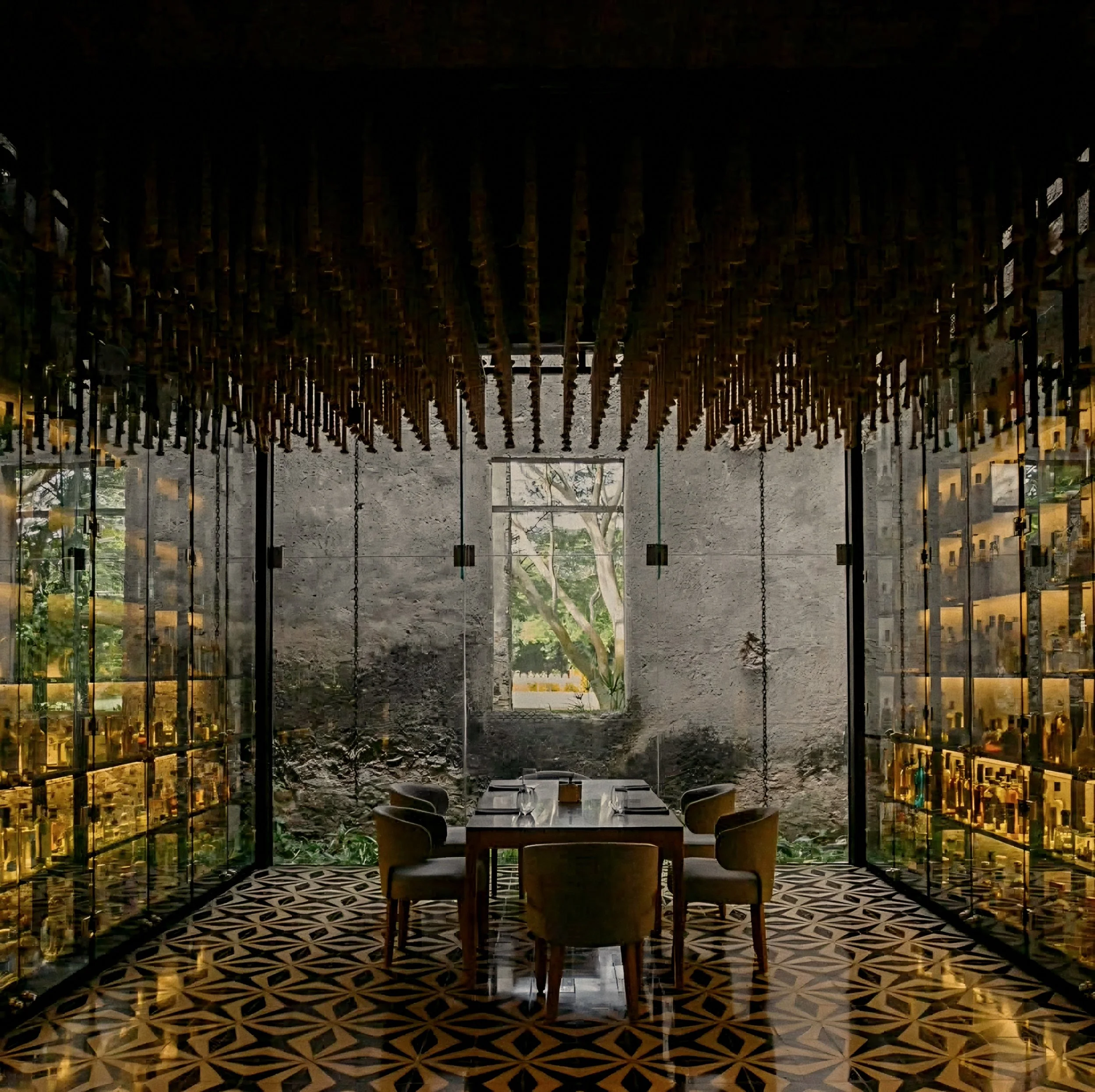  The Sacred Cenote Haven of Time-Worn Masonry and Glass-Framed Foliage: Chablé Yucatán 