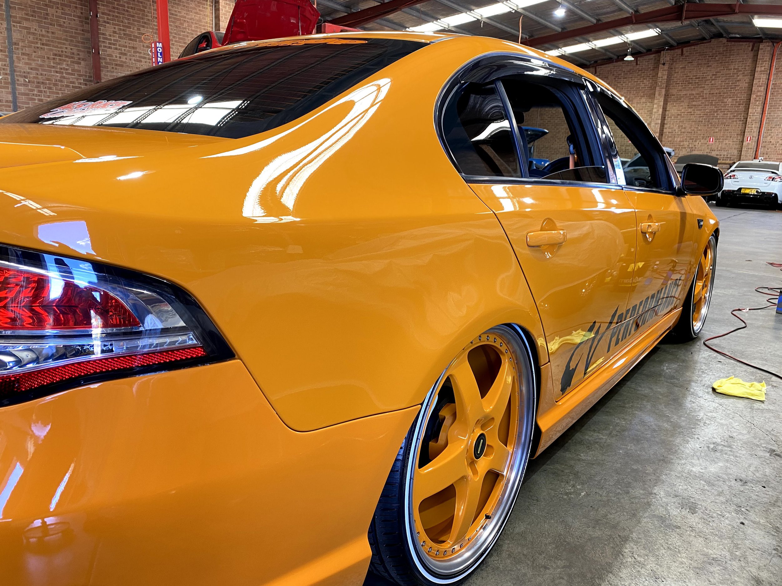 ford xr6 turbo ceramic coating at precision elite