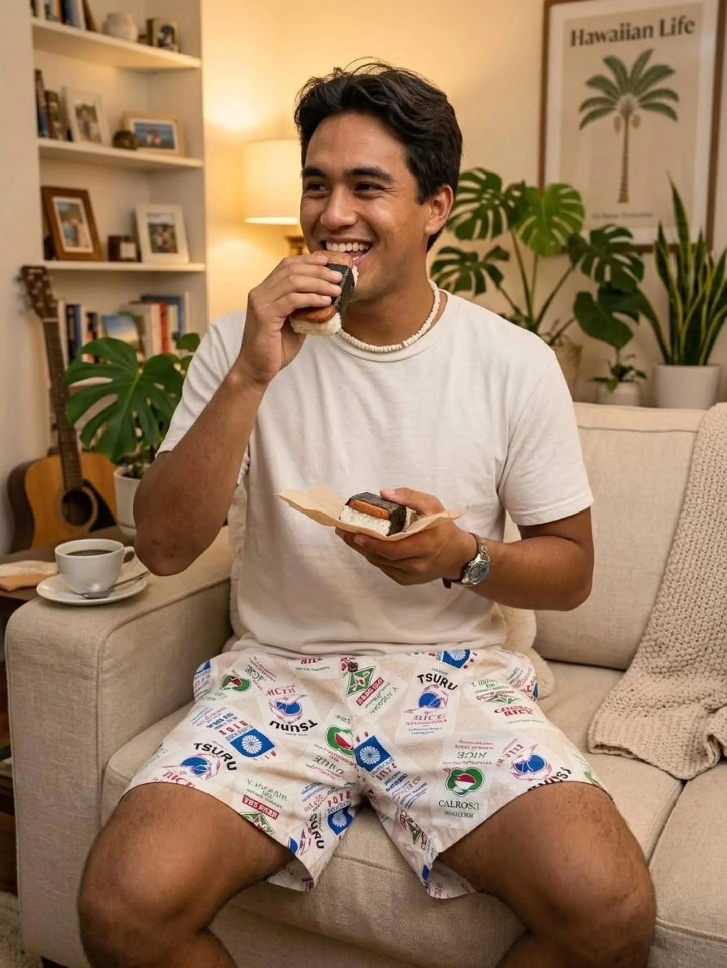 &ldquo;Absolutely fun print for dear old Dad!  All your favorite rice bags on this boxer.  Do you see your favorite?  Make a spam musubi or a poke bowl for Dad on Father&rsquo;s Day.  We have a 20% off on all regular merchandise from June 8-16.  Take