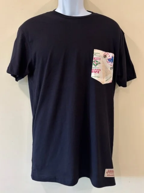Rice Bag on black tee