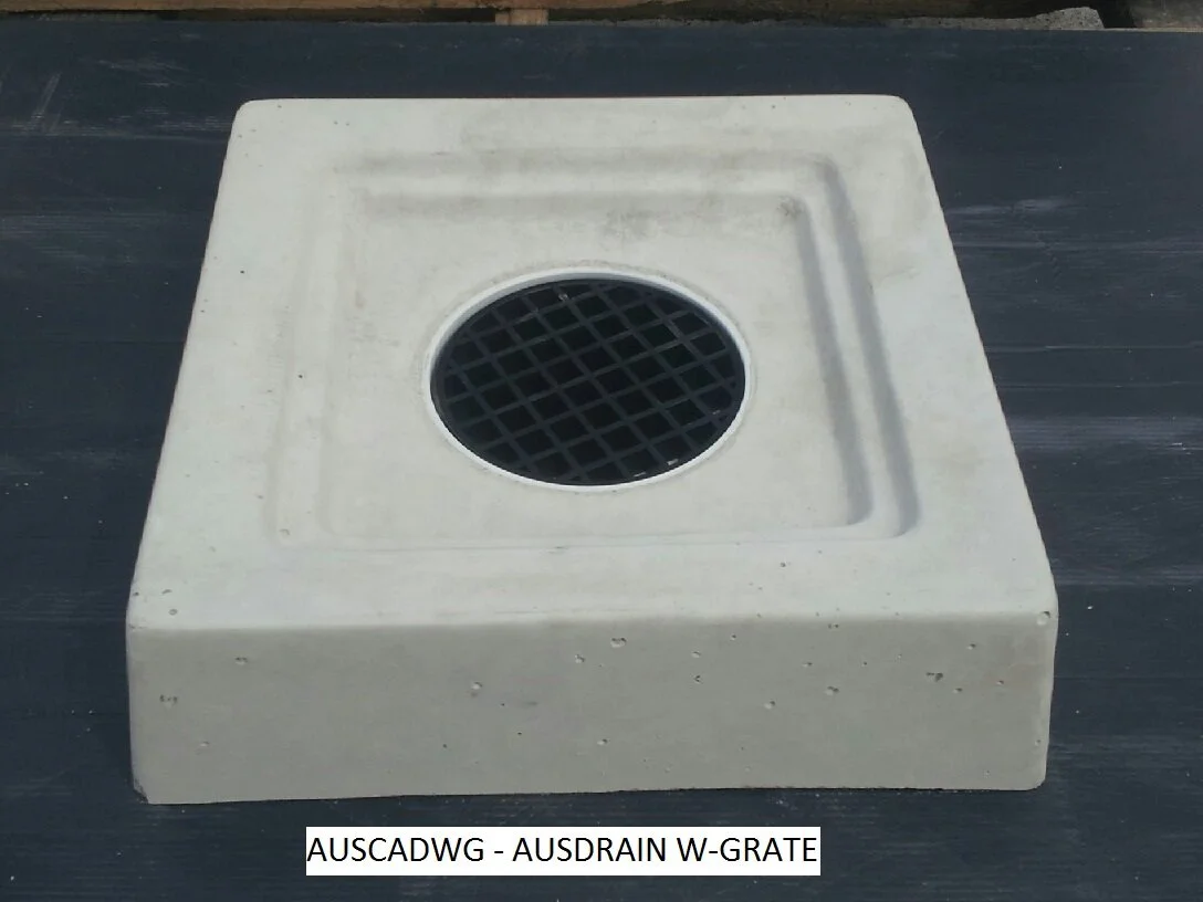 Ausdrain With Grate