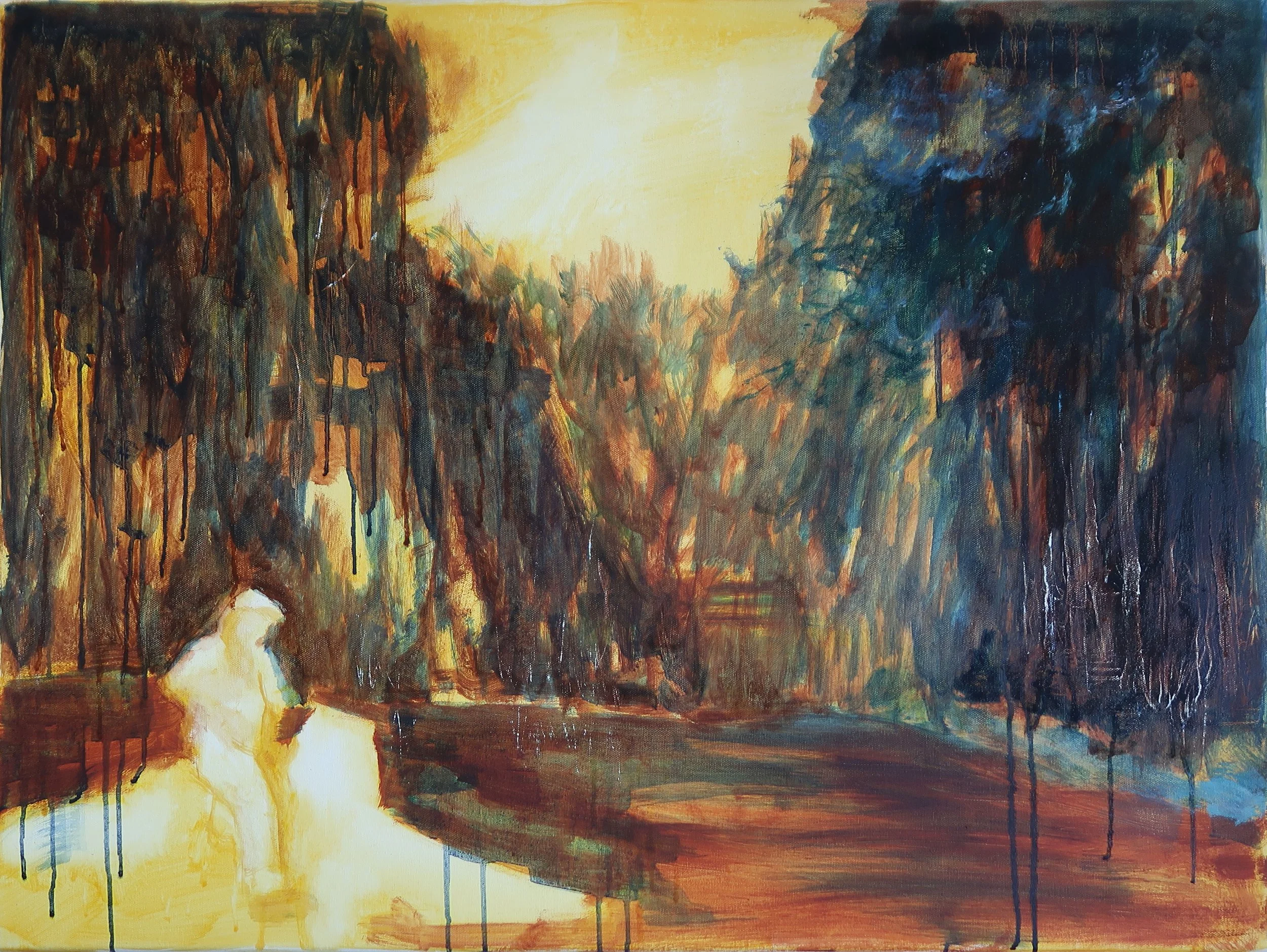 Drifted II_2026, oil on canvas, 60 x 80 cm