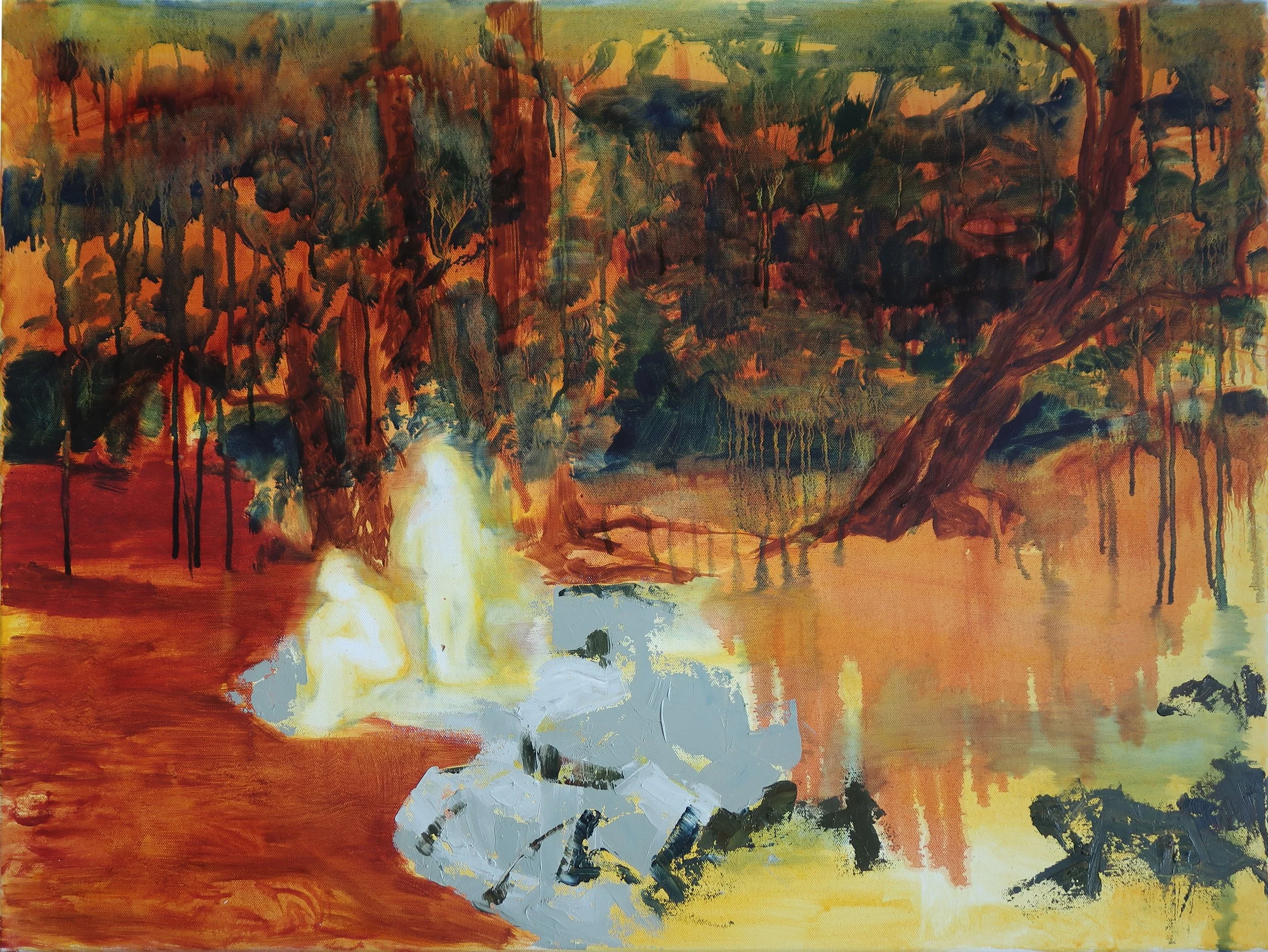 Drifted IV_2026, oil on canvas, 60 x 80 cm