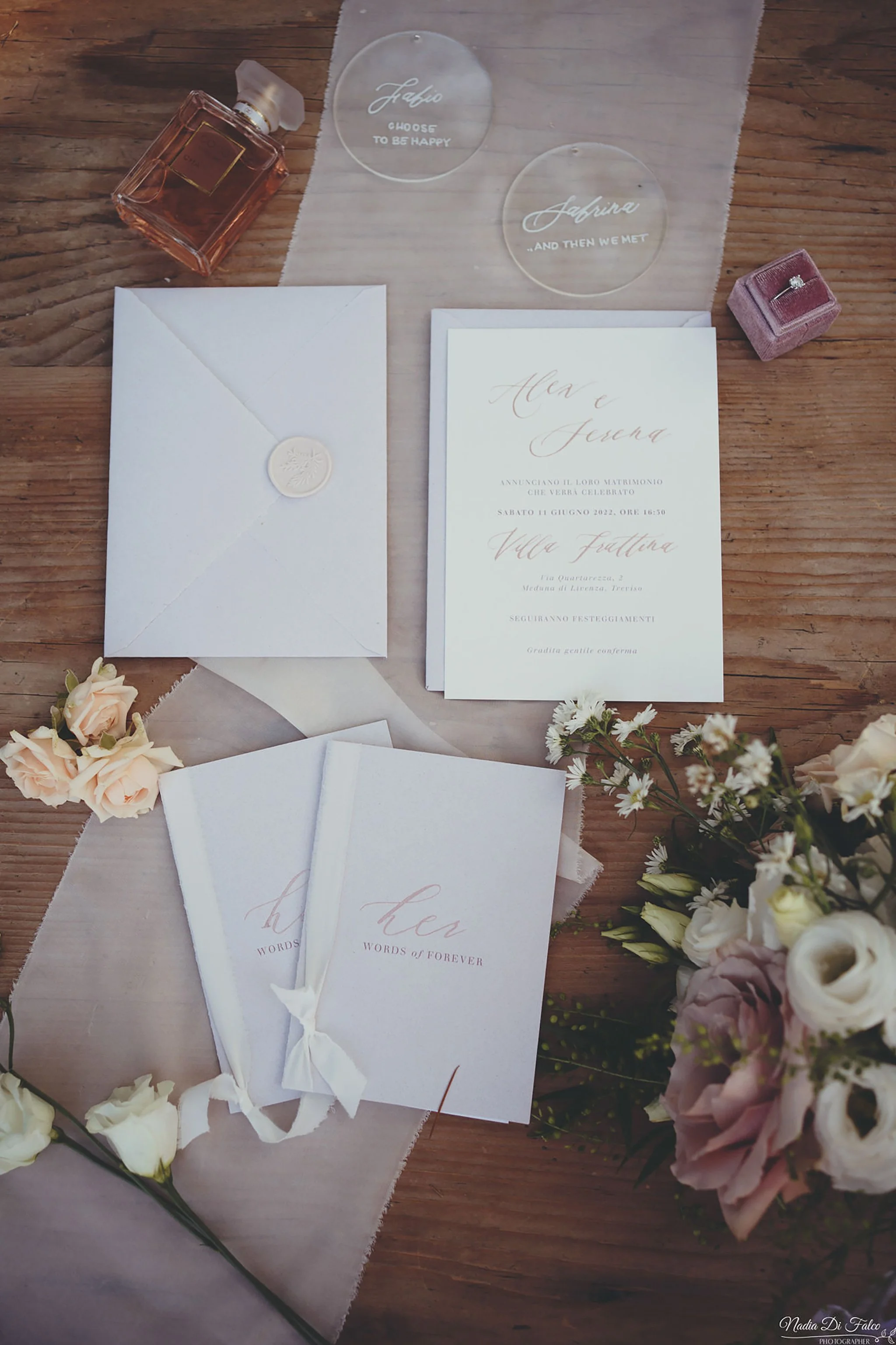 Matrimonio villa frattina, A+S
