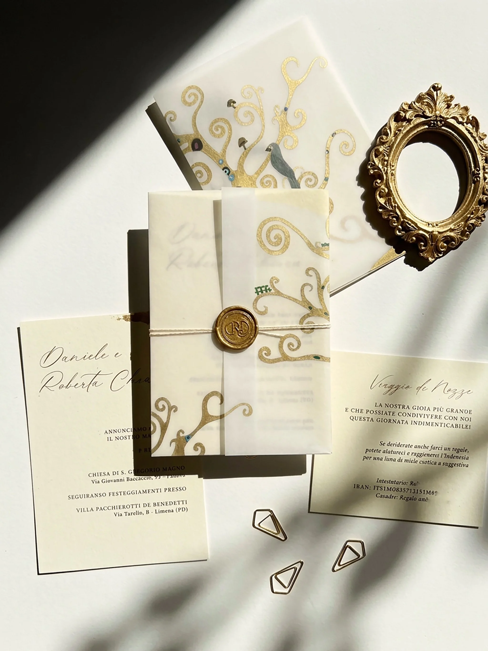 Villa Ca Marcello, matrimonio Klimt RC+D