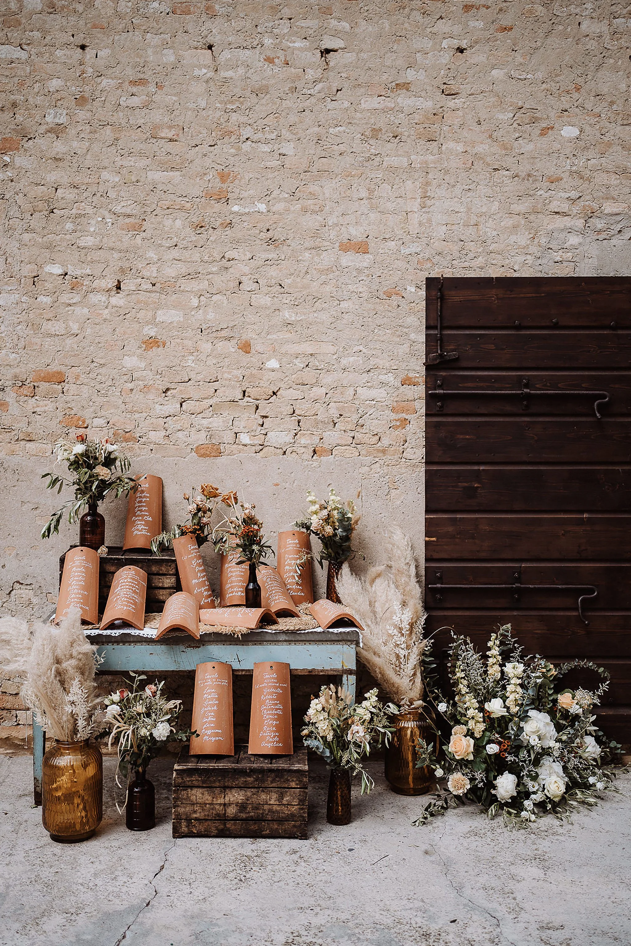 Tableau de Mariage con coppi
