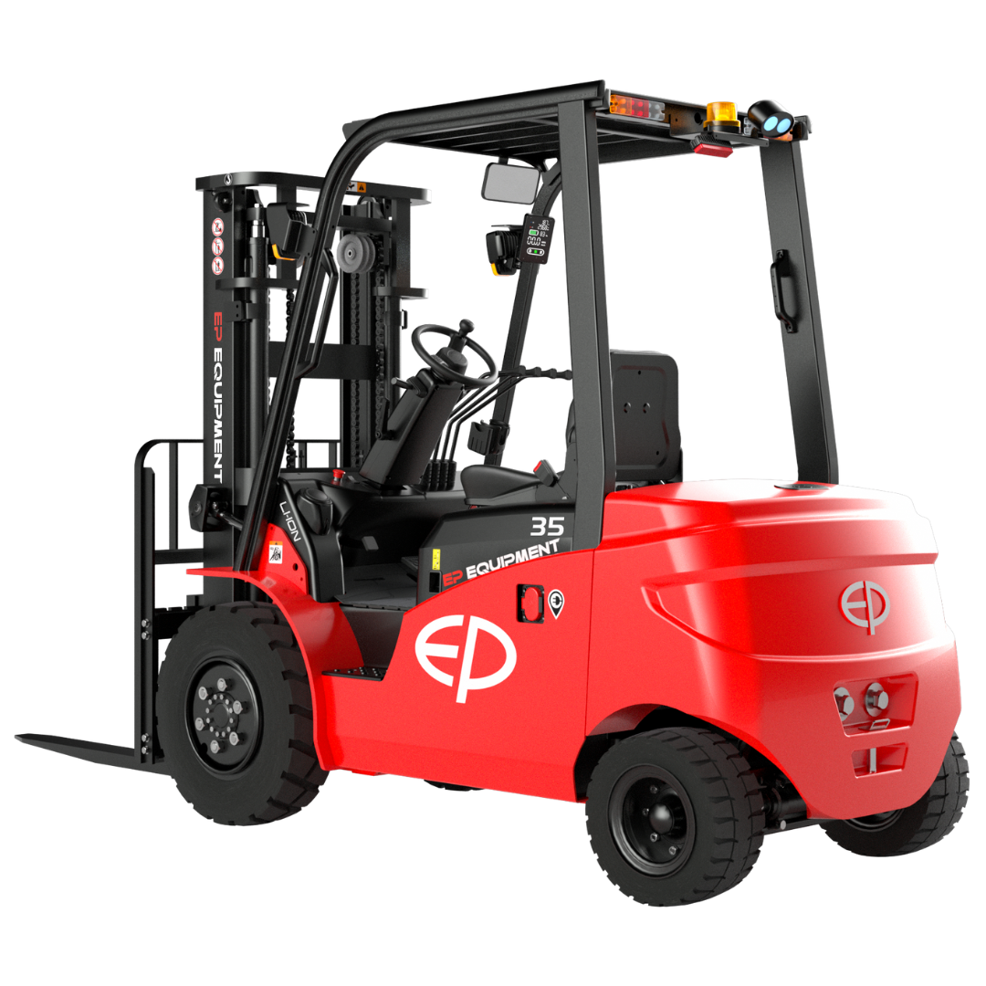EFL353 Carrello elevatore elettrico al litio 4 ruote da piazzale 3500kg