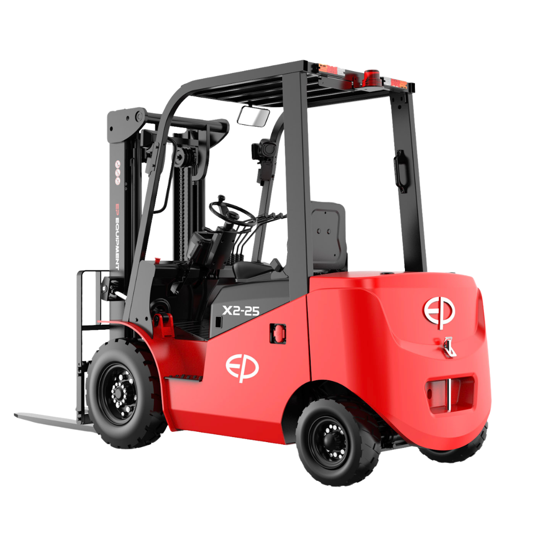 EFL252X2 Carrello elevatore elettrico al litio 4 ruote da piazzale 2500kg