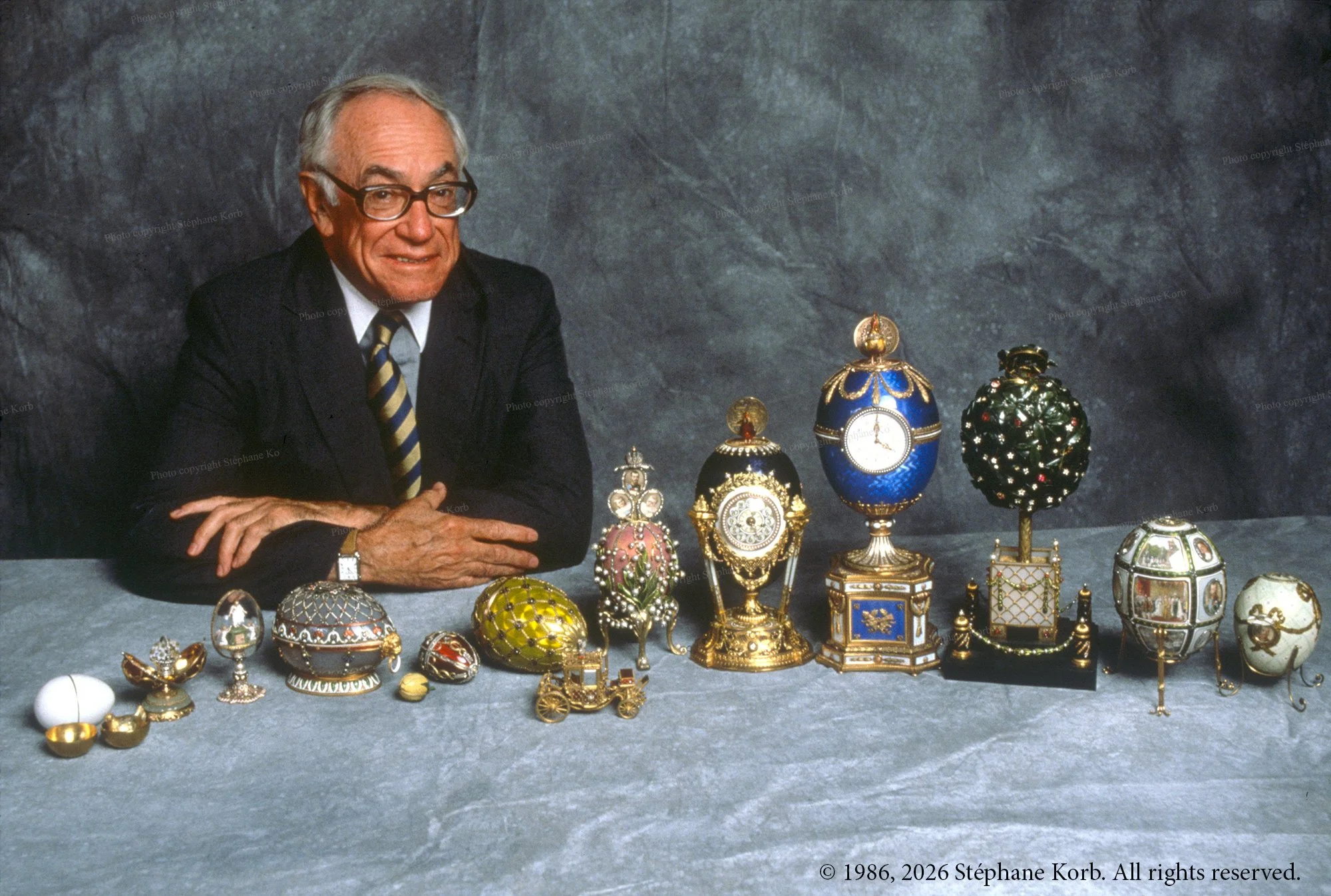 Malcolm Forbes and his collection of Fabergé Imperial Eggs