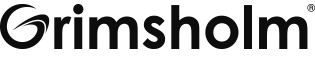 The logo of the company 'Grimsholm'.