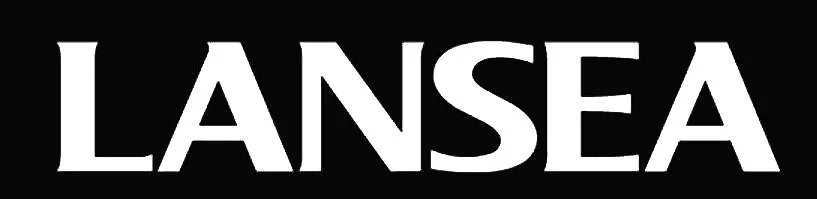 The word 'LANSEA' written in bold white letters on a black background.