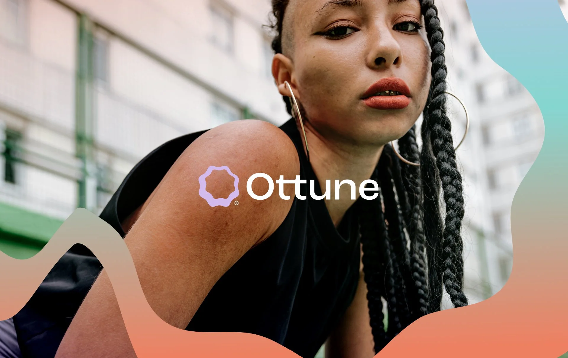 Brand identity and landing page design for music SaaS service - "Ottune"