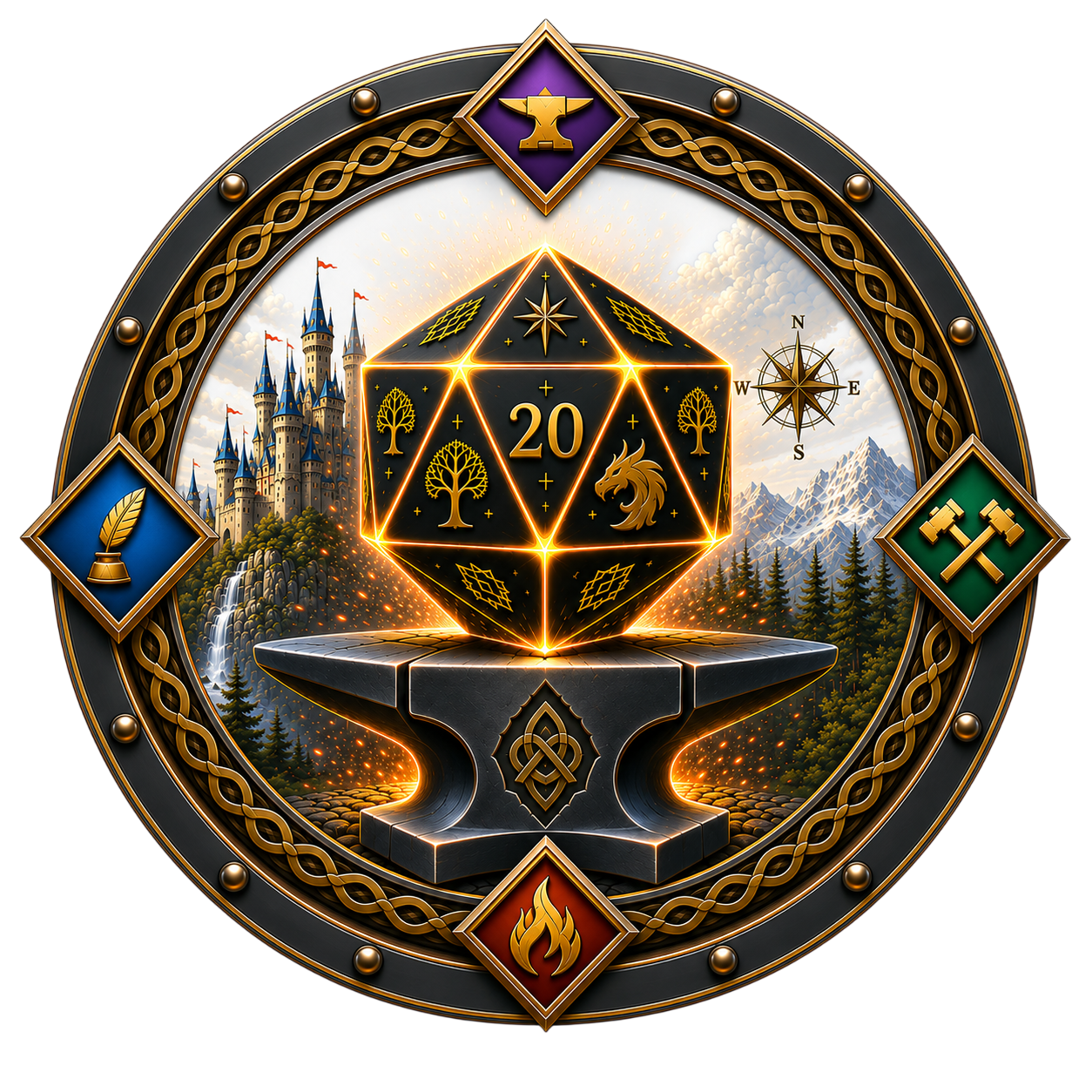 Homebrew Forge D&D Logo