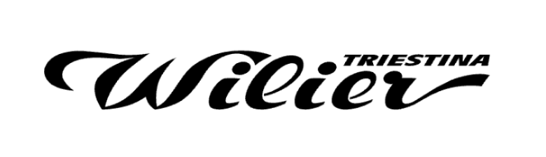 The logo of Wilier Triestina, a bicycle brand, with stylized black text.