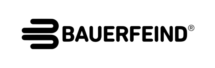 BauErFind logo with stylized 'B3' symbol and company name in bold text
