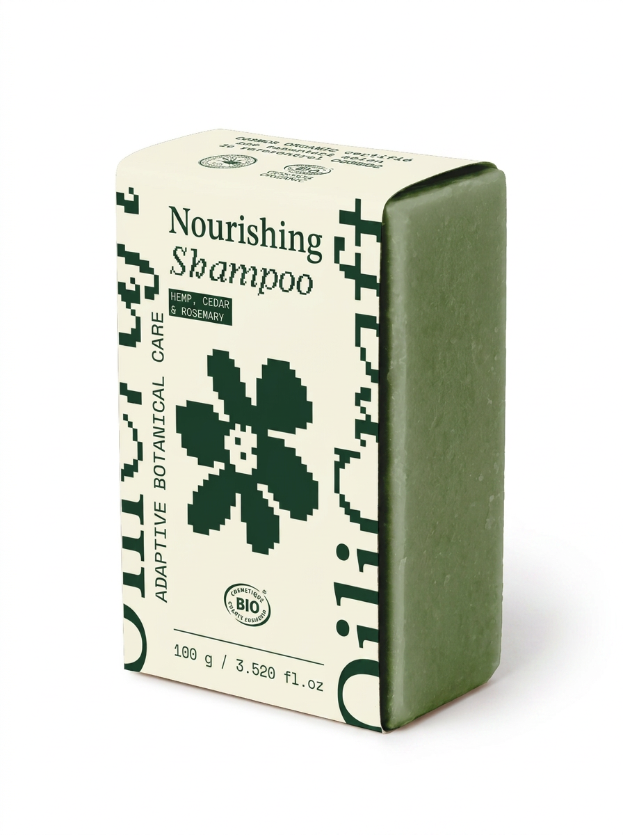 Shampoing solide, nourrissant