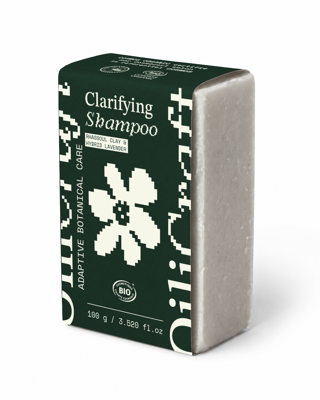 Shampoing solide, clarifiant