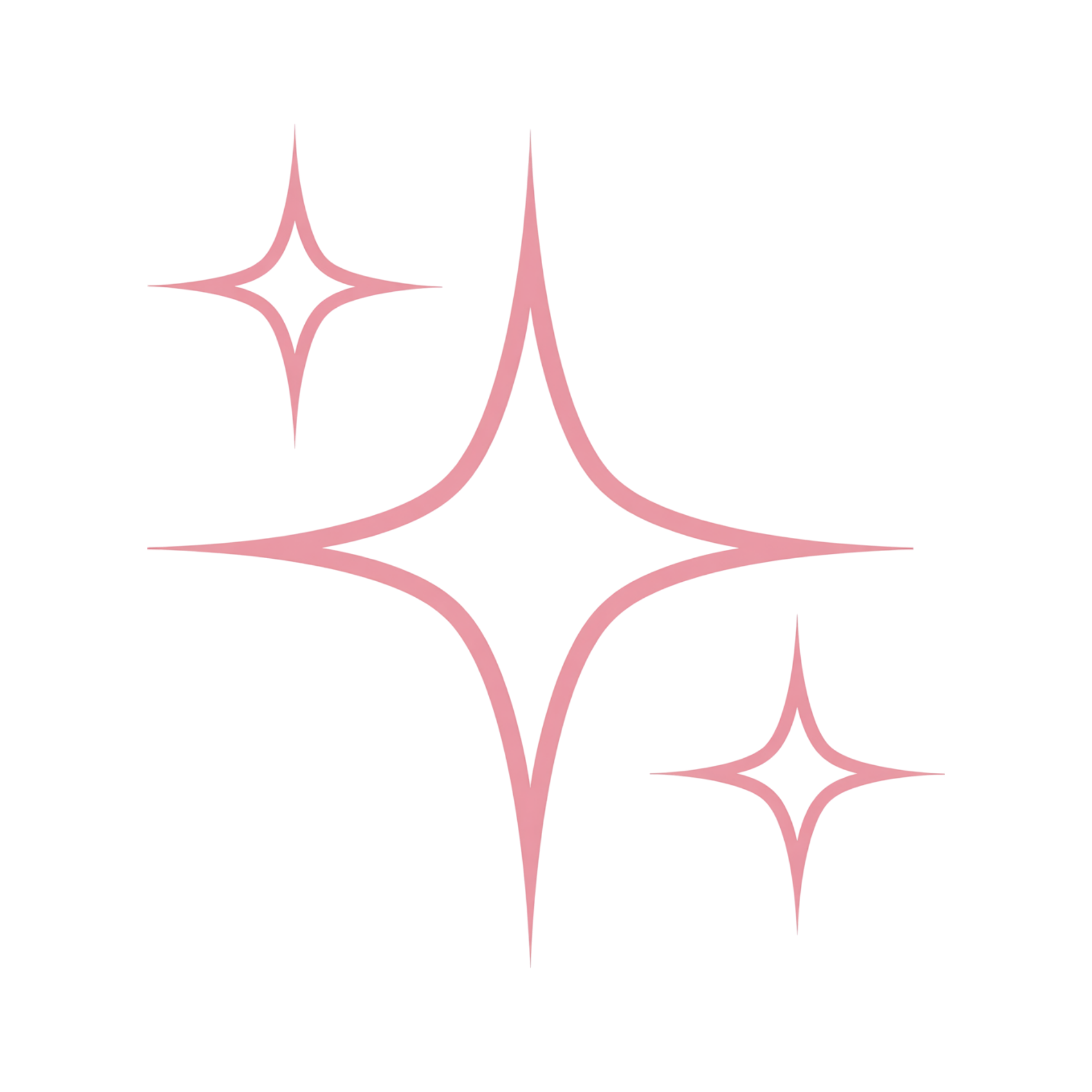sparkling stars icon symbolising intention
