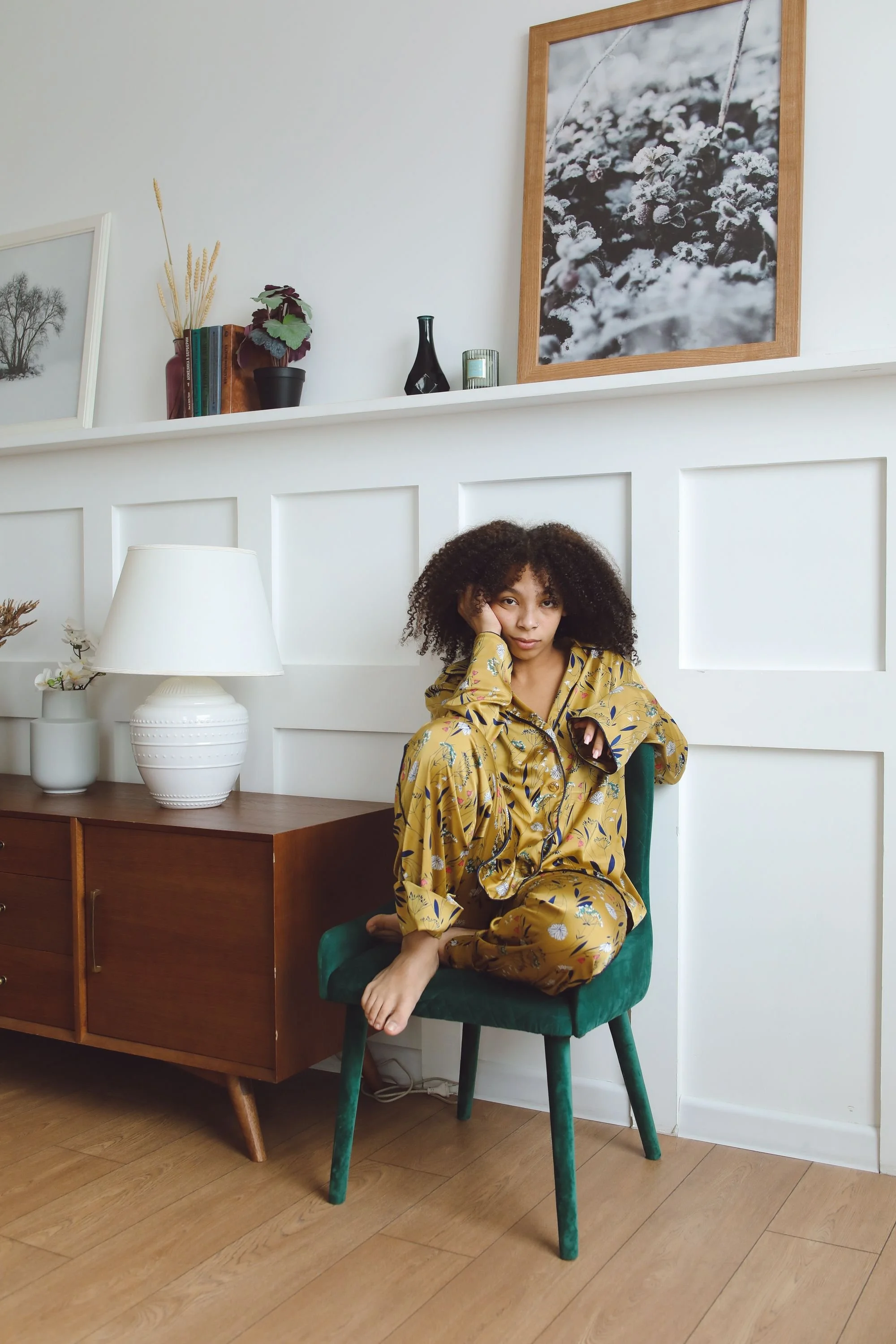 Yellow Patterned Pyjamas