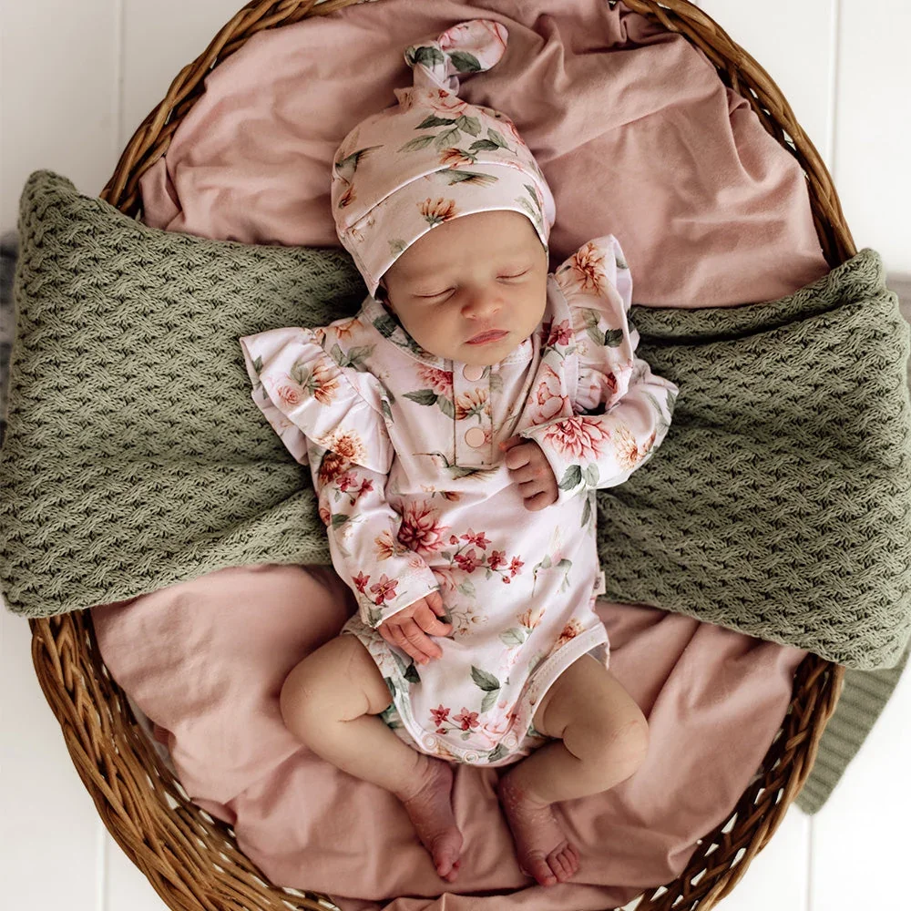 Long Sleeve Organic Bodysuit