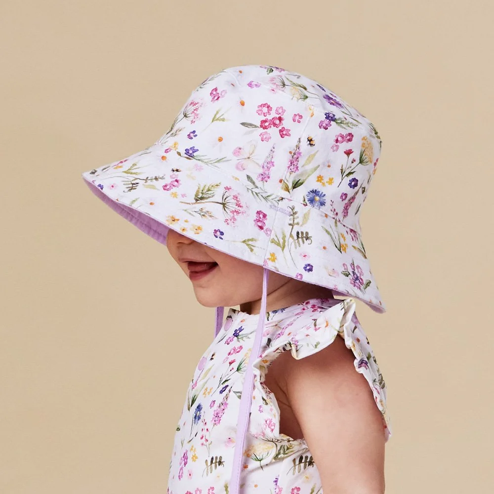 Reversible Cotton Bucket Hat