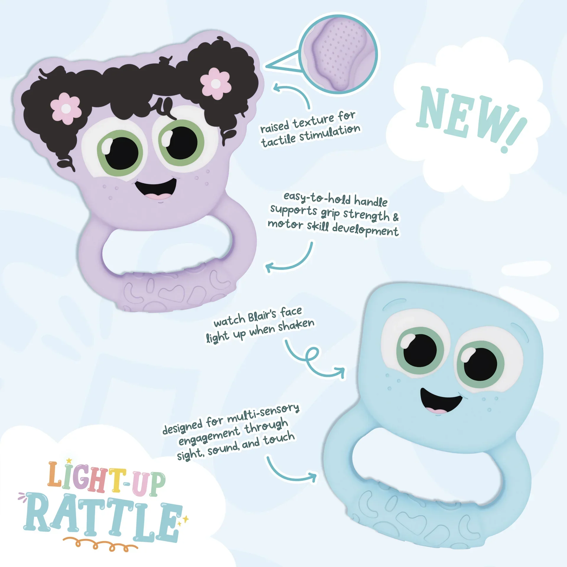 Jellystone Designs - Glo Pal Light Up Rattle