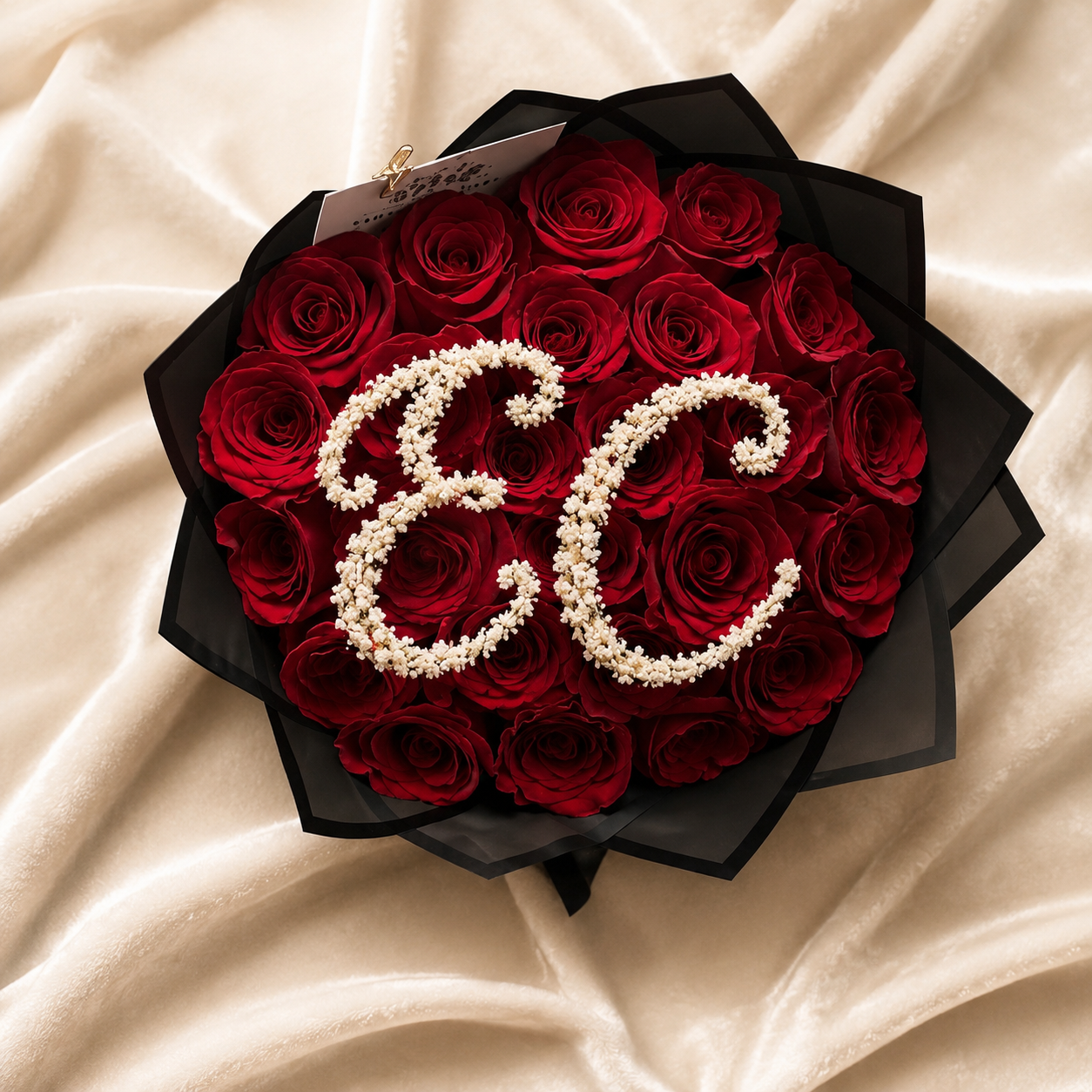 Custom Baby’s Breath Letter | A Personalized Touch of Elegance
