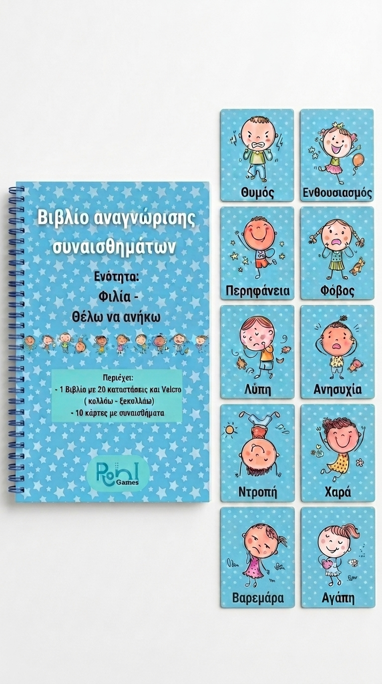 Βιβλίο με συναισθήματα- Θέλω να ανήκω