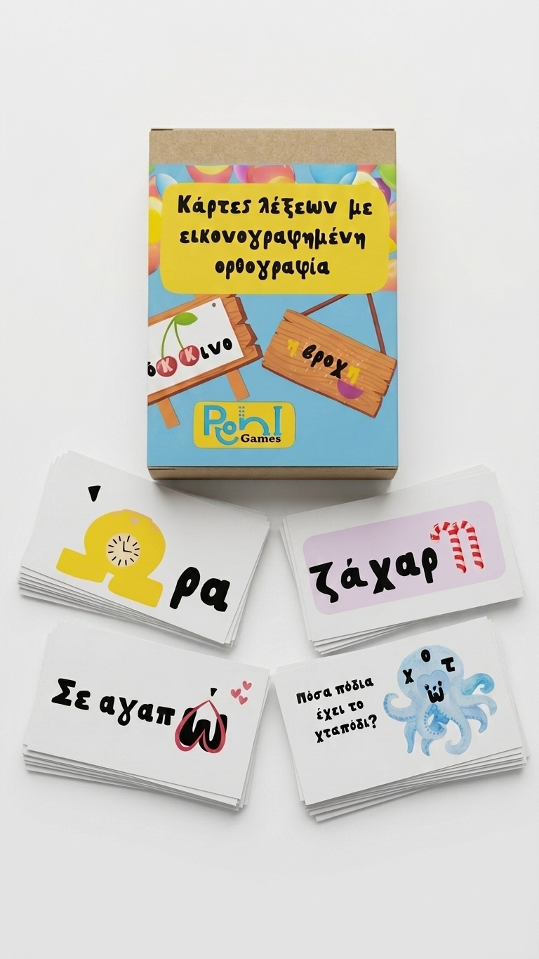 Λέξεις με εικονογραφημένη Ορθογραφία
