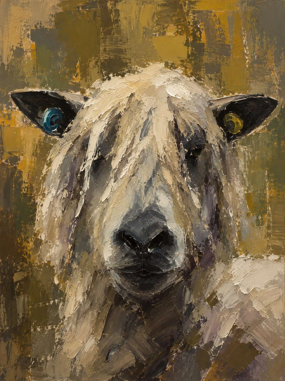 The Brochure Said I Would Look Like Ruud Gullit – Sheep Original Artwork