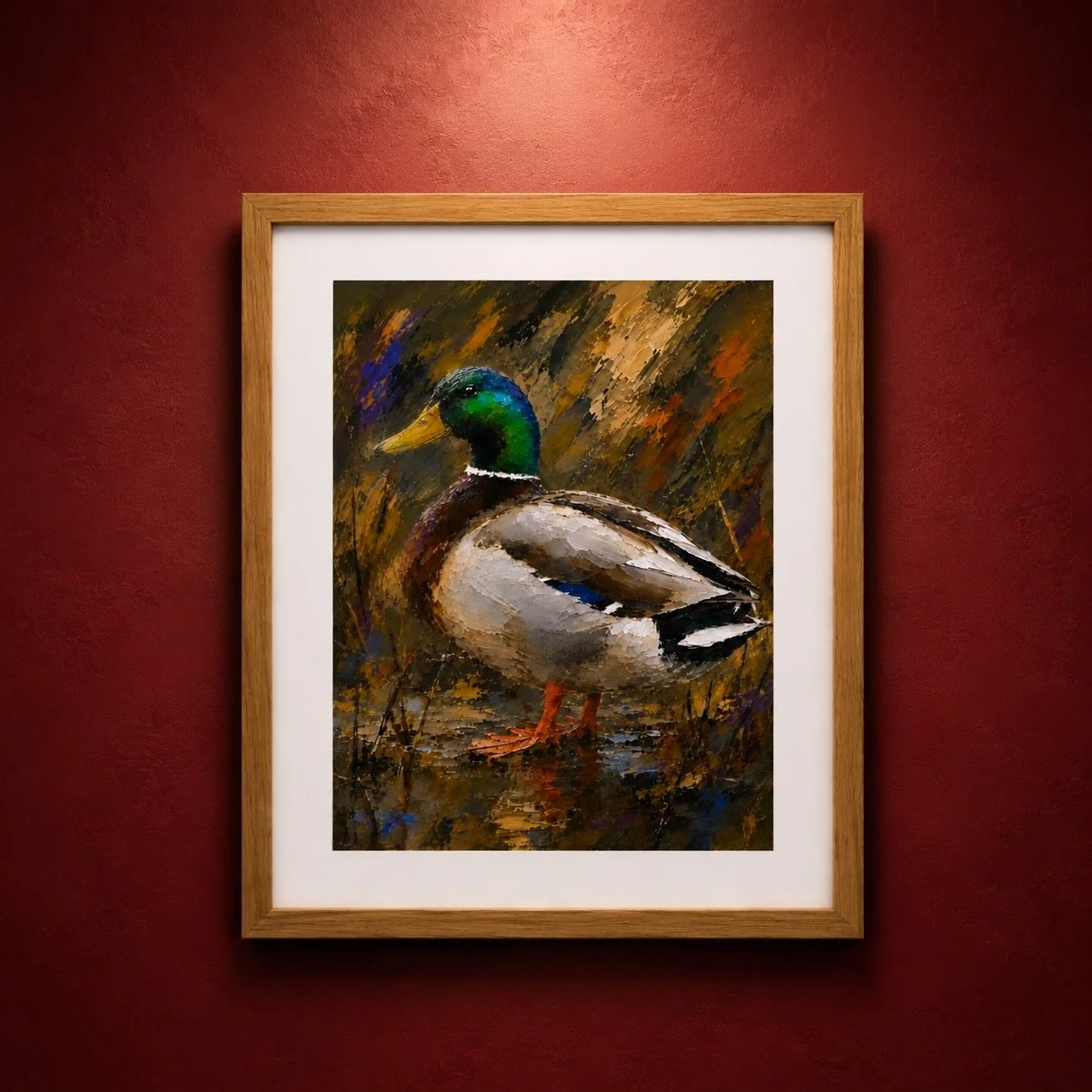 Who Are You Calling a Sitting Duck? – Original Mallard Artwork