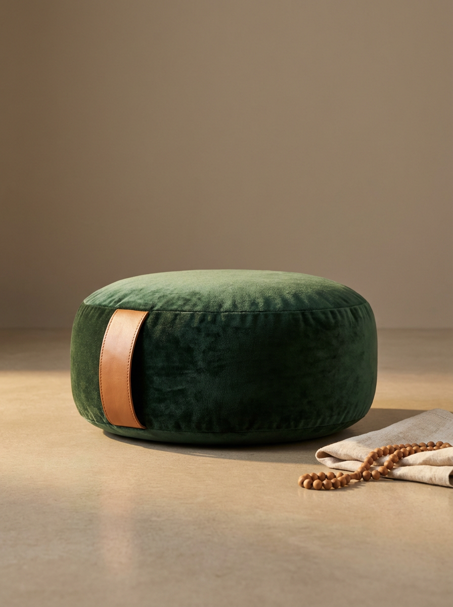 Velvet Meditation Cushion