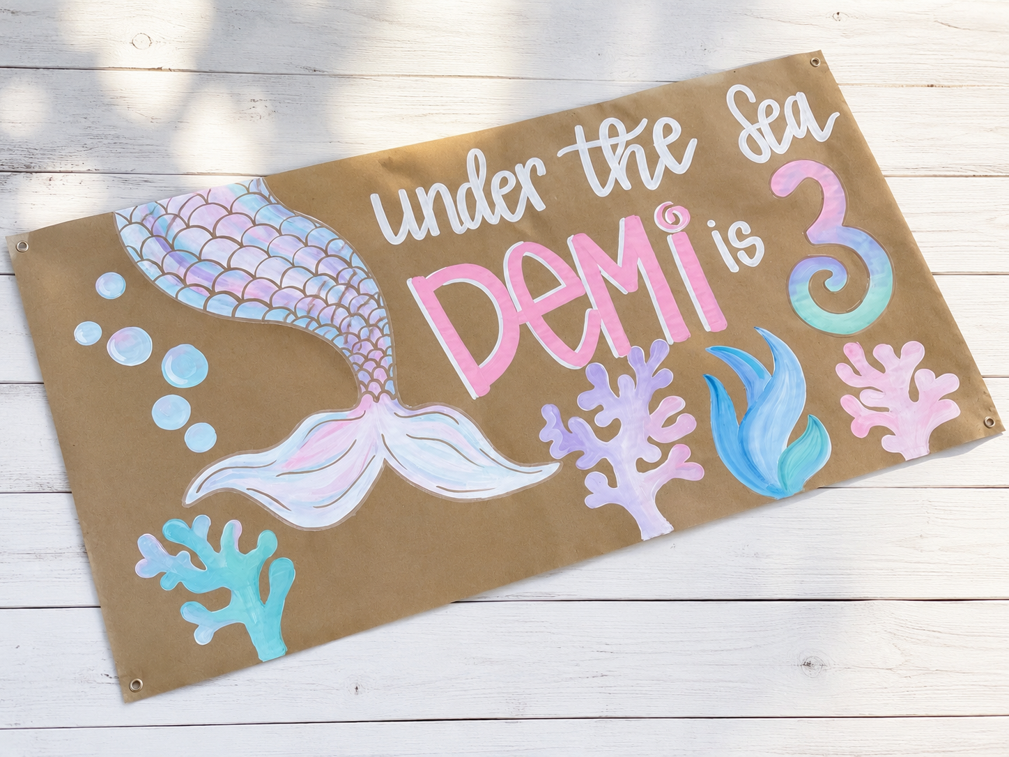 Custom Painted Event Banner Design Deposit