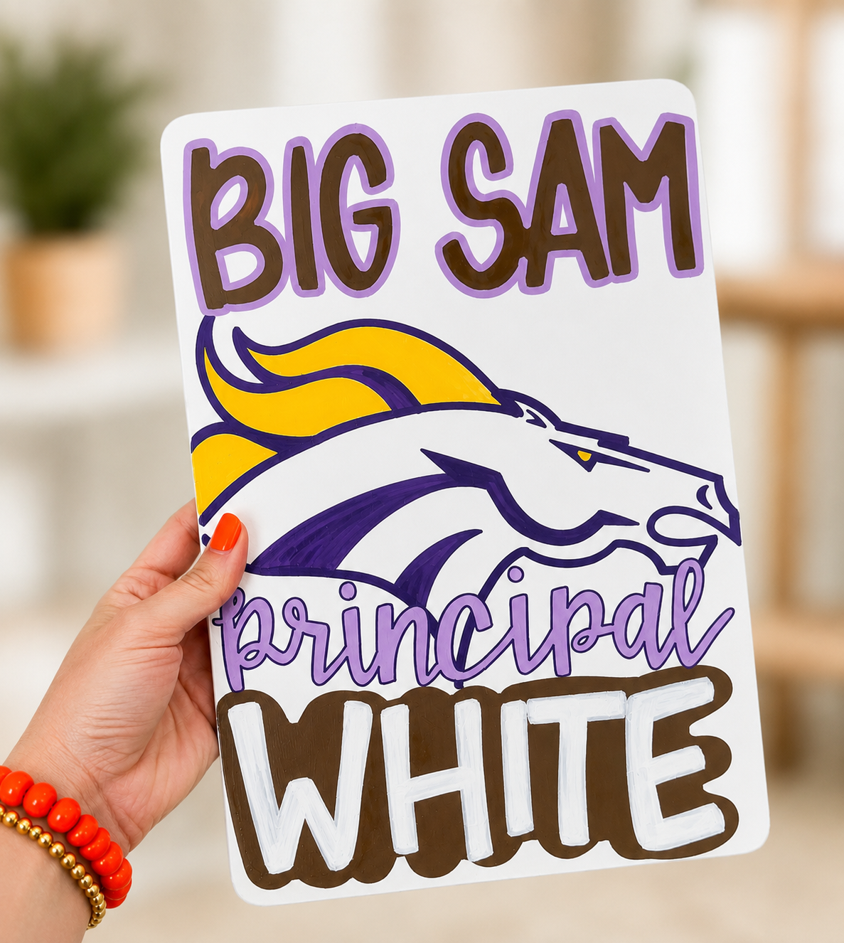 Custom Painted Clipboard Design Deposit