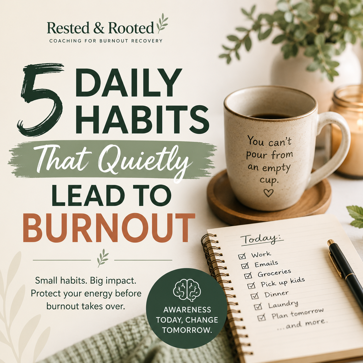 5 Daily Habits That Quietly Lead to Burnout