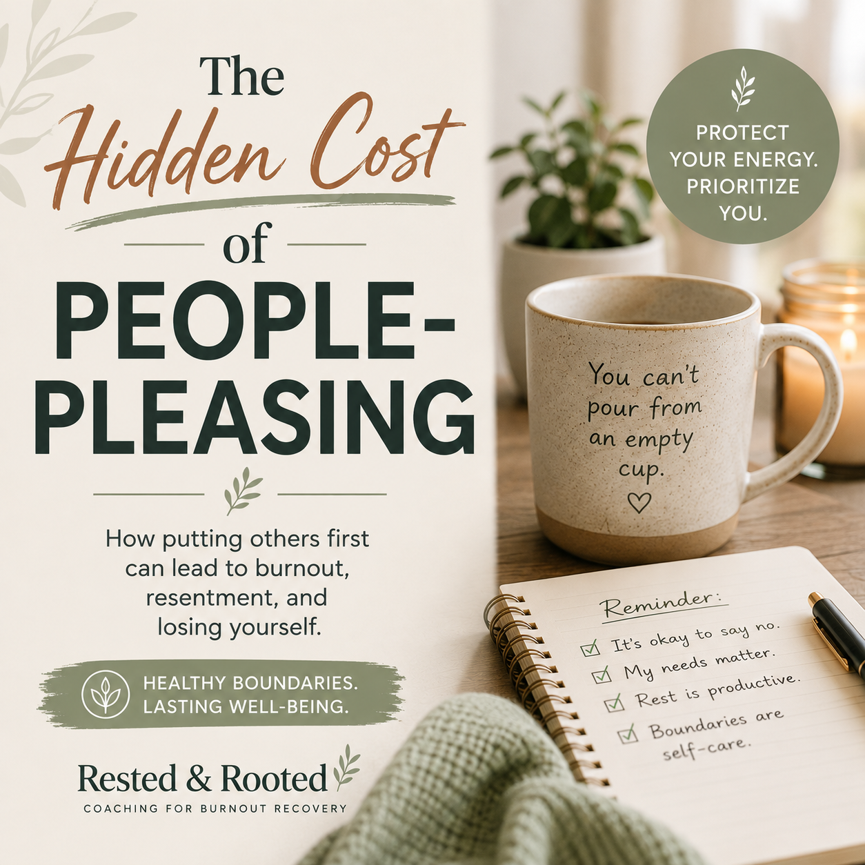 The Hidden Cost of People-Pleasing: How Constantly Putting Others First Can Lead to Burnout