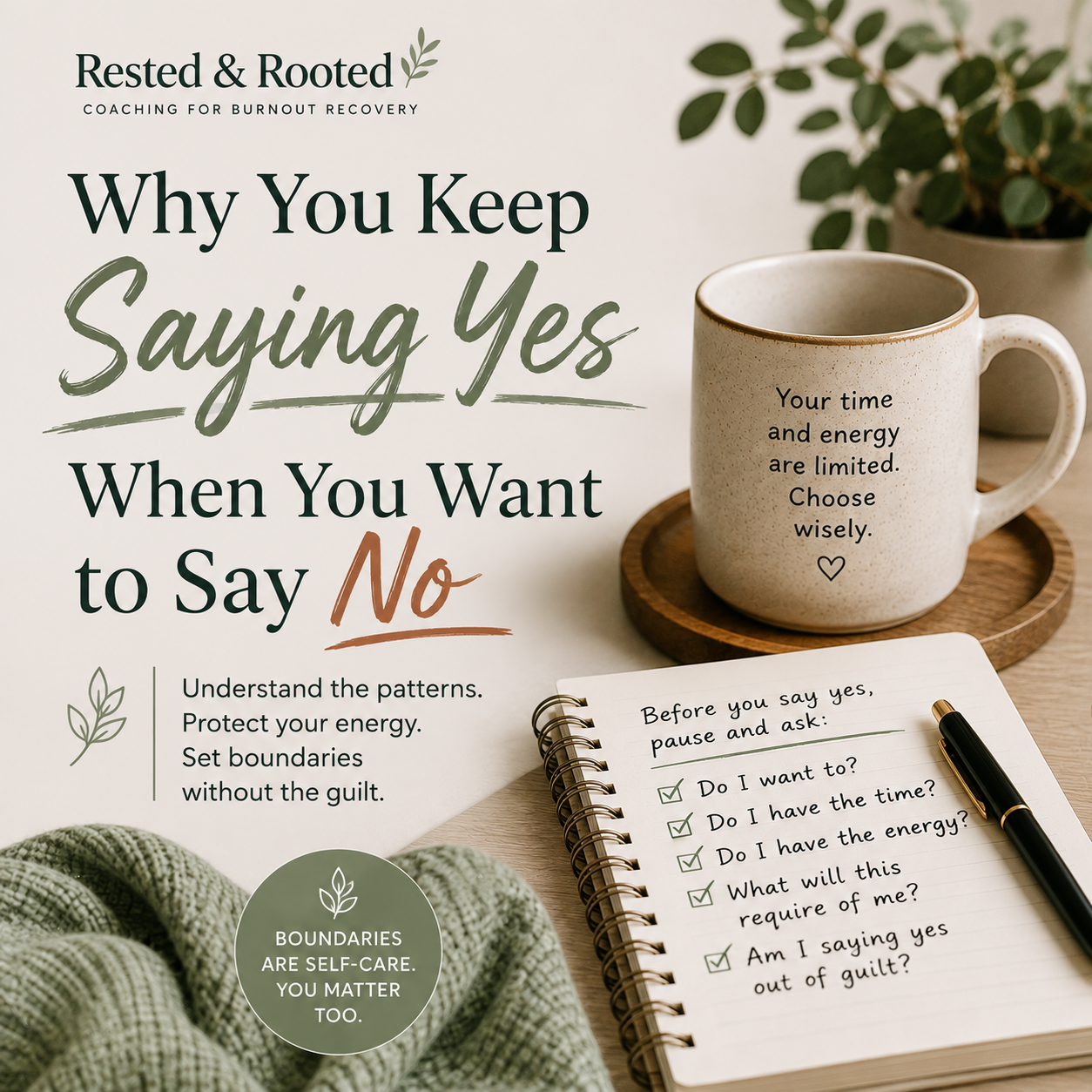 Why You Keep Saying Yes When You Want to Say No