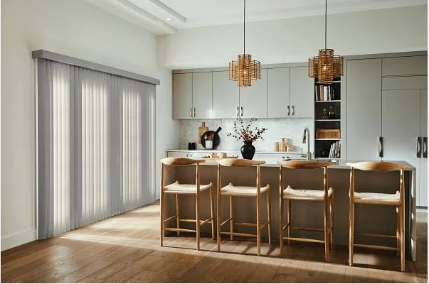 Perfectly measured and installed sliding panels in a modern kitchen in Georgetown , Guyana