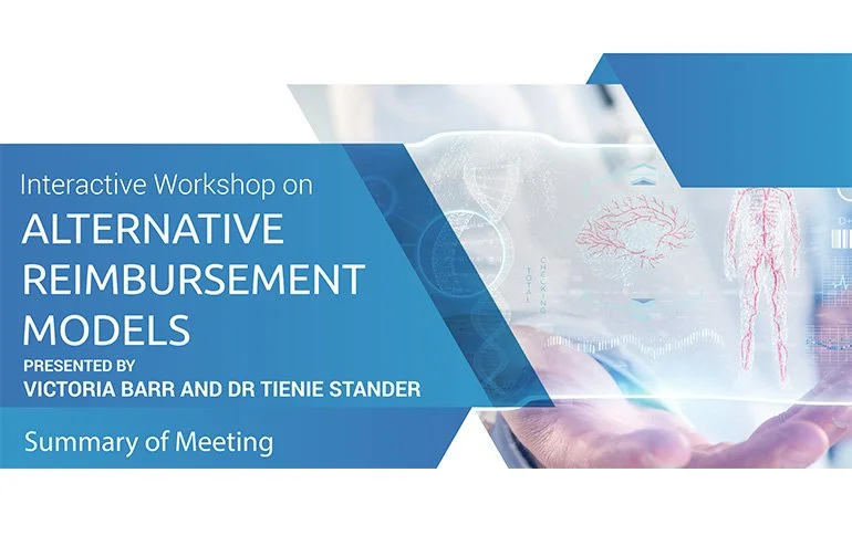 Interactive Workshop on Alternative Reimbursement Models 9 June 2021