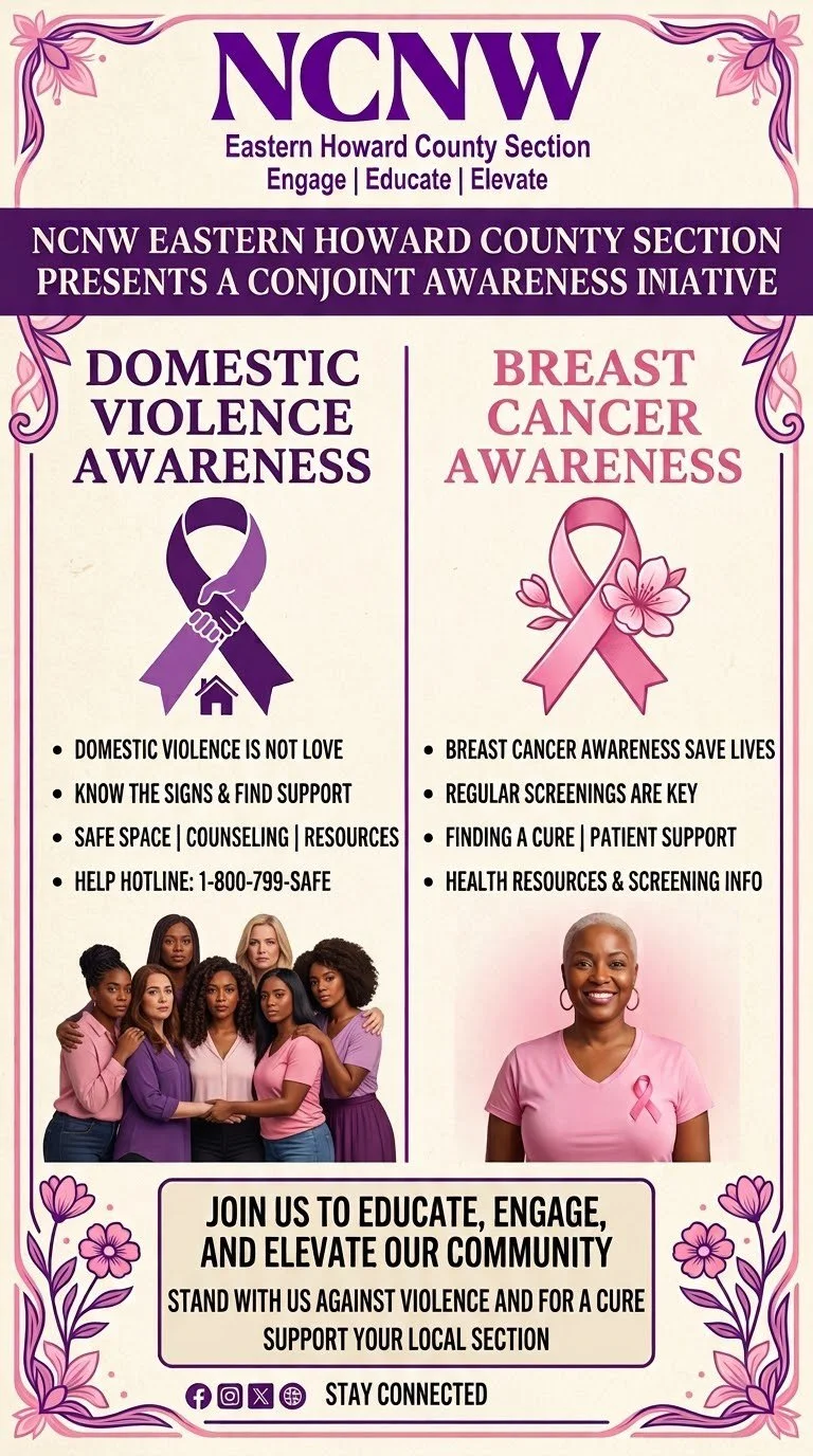Domestic Violence and Breast Cancer Awareness