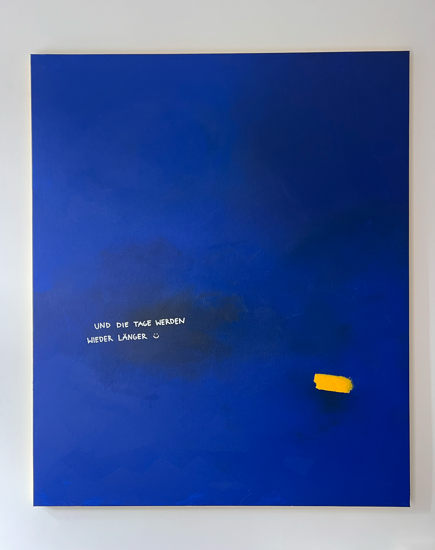 Und die Tage werden wieder Länger - 120x100cm