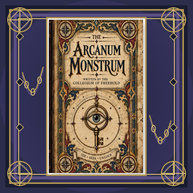The Arcanum Monstrum - Companion to the Black Cat Chronicles
