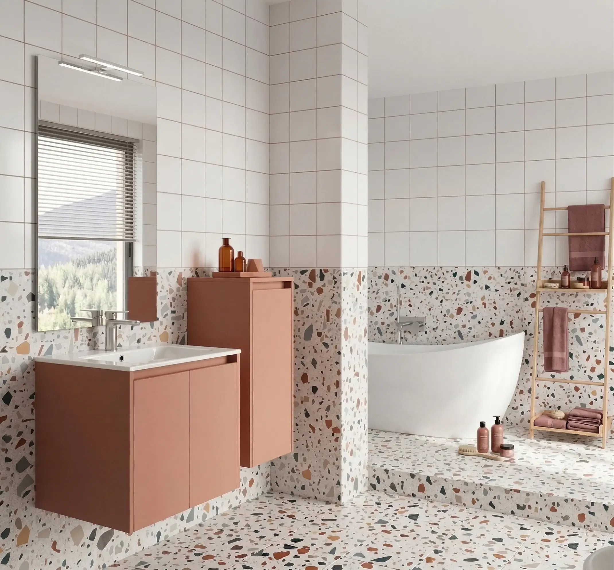 salle de bains pastel celtis