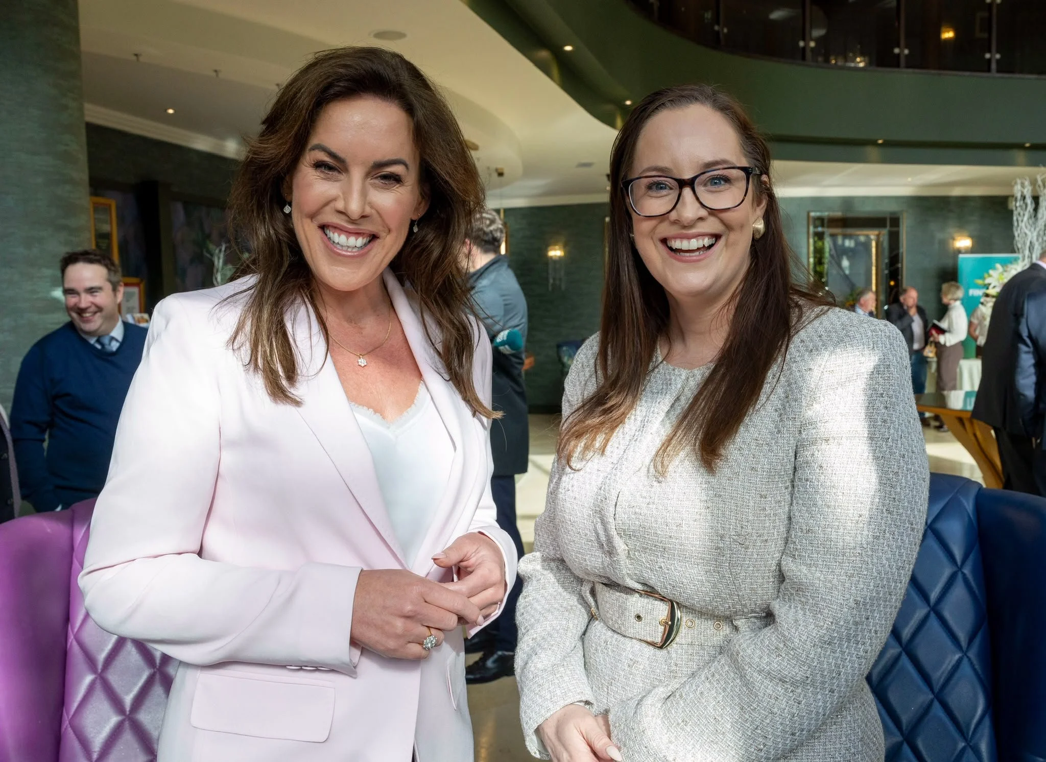 Minister Jennifer Carroll MacNeill TD with Ciara Keogh TD