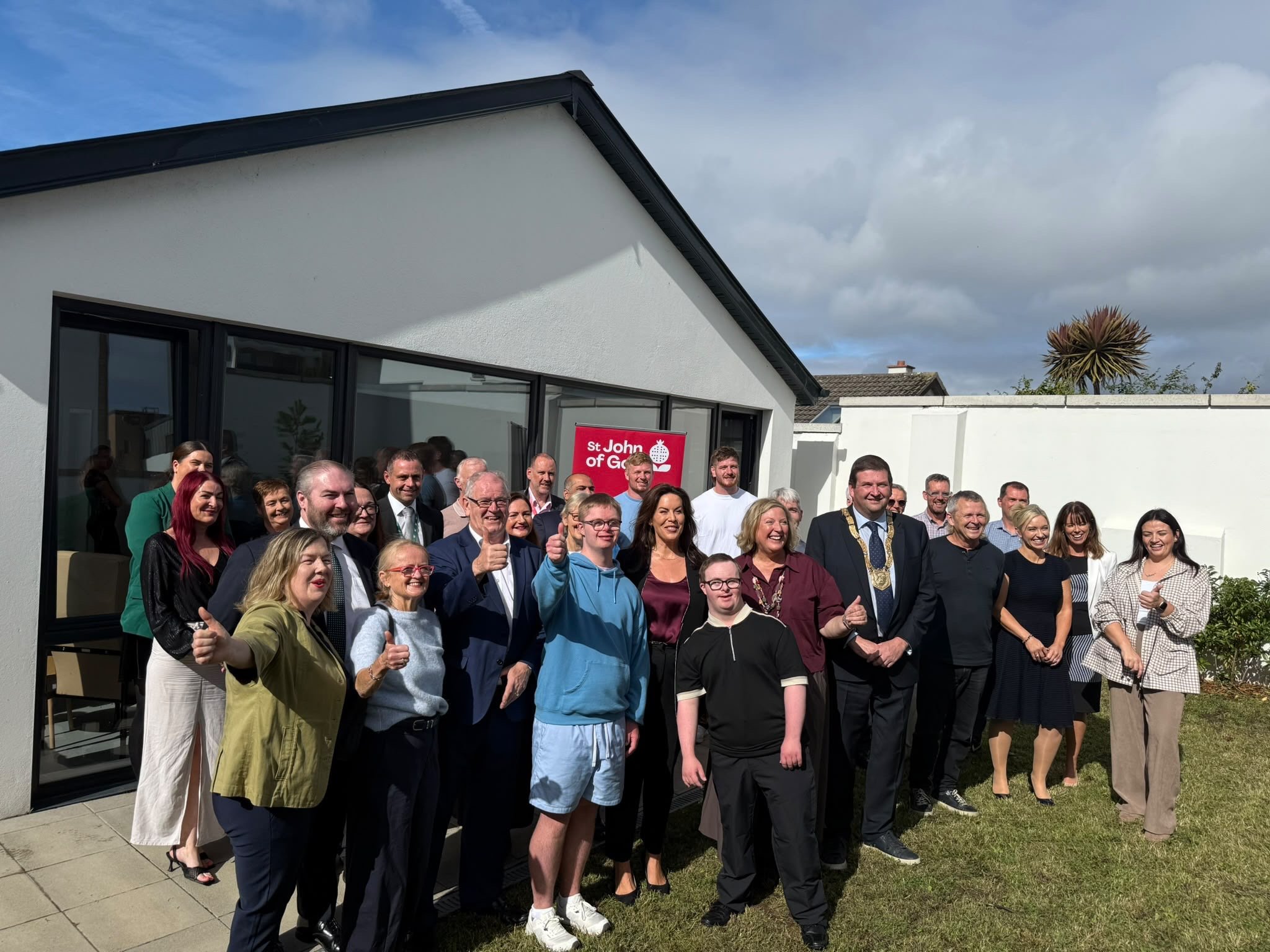 Minister Jennifer Carroll MacNeill TD Opens New Residential Unit at St John of God Community Services