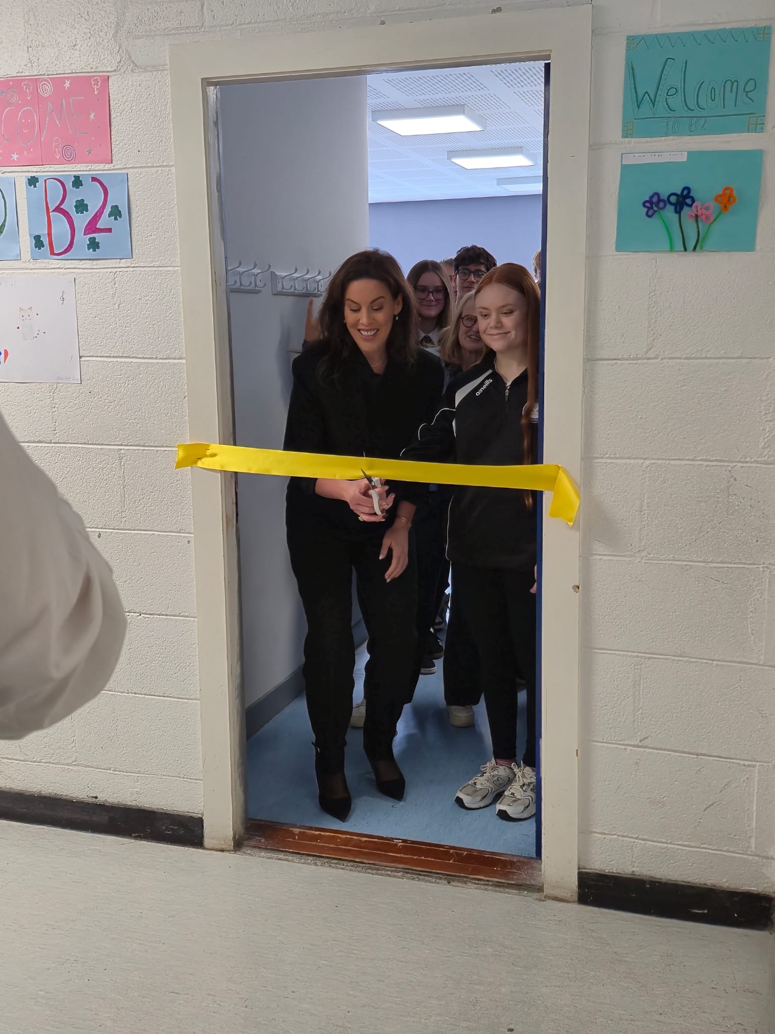 Minister Jennifer Carroll MacNeill TD Opens New Special Classroom at St Laurence College