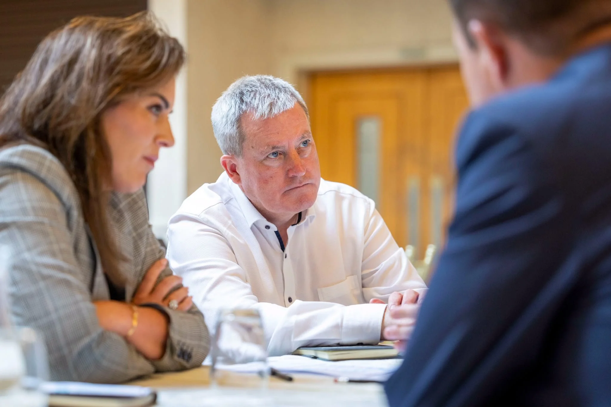 Minister Jennifer Carroll MacNeill TD with Kieran O'Donnell TD at Fine Gael Think In, September 2026