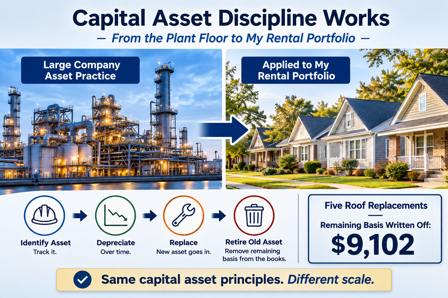 Applying Large-Company Asset Practices to a Rental Portfolio