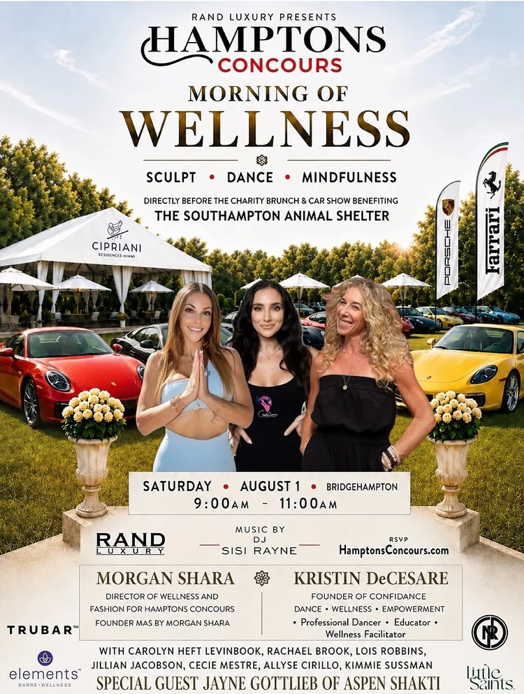 Hamptons Concours Morning of Wellness