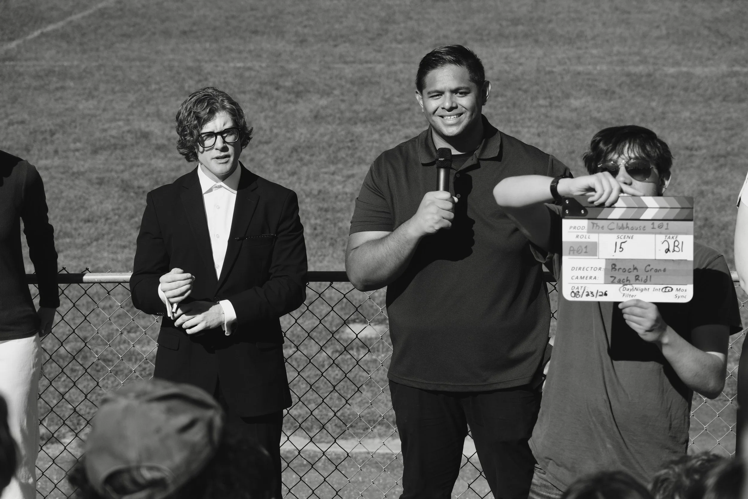 Kyle Merrick on set of Clubhouse_1.jpeg